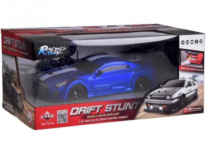 Dirkalni RC avto Drift z efektom dima in LED osvetlitvijo