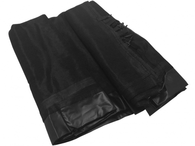 SkyRamiz Varnostna mreža črne barve za vrtno trampolin 244 cm/8FT 6 stebriščnih tunelov