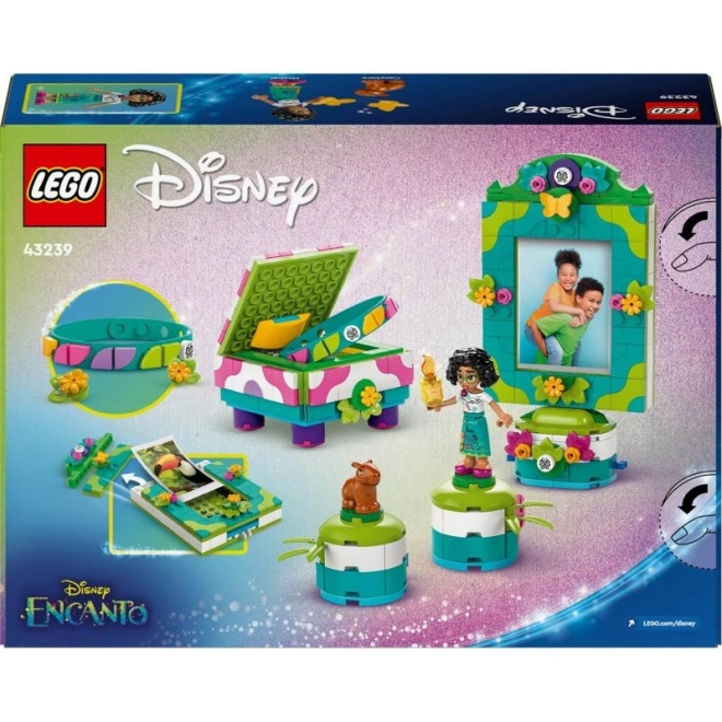LEGO Disney Marabele čarobni Encanto – okvir za slike in šatulja za nakit