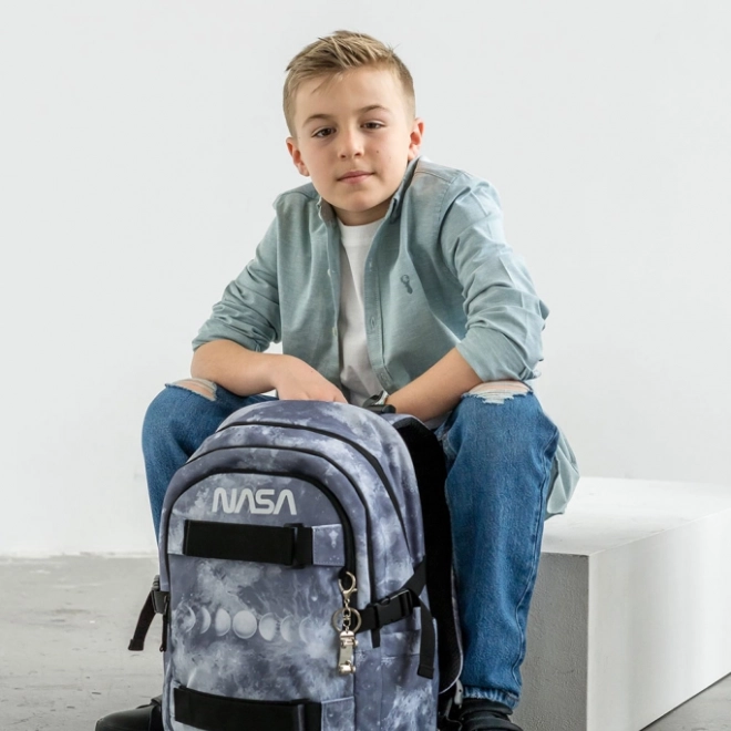 Šolski komplet BAAGL Skate NASA siv