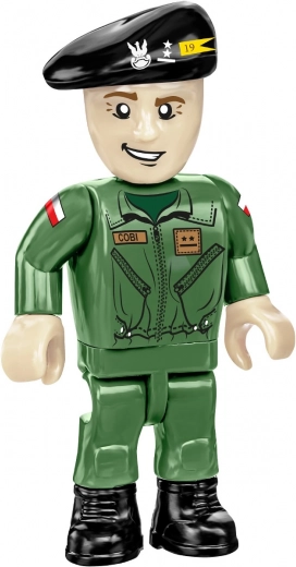 Dve minifigurici in zastave