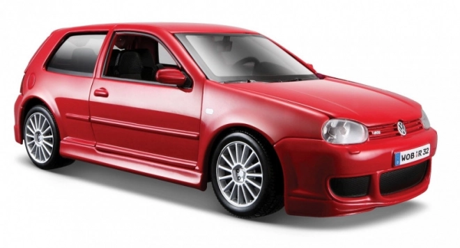 Model avtomobila Volkswagen Golf R32 Maisto posebna izdaja 1:24 rdeč