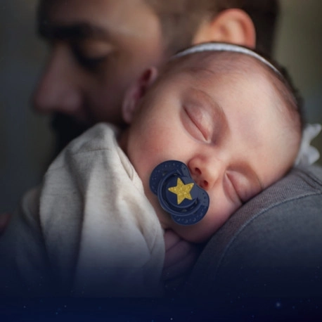 LOVI Dinamični silikonski dudek Stardust 3–6 m, 2 kosa, vijoličen