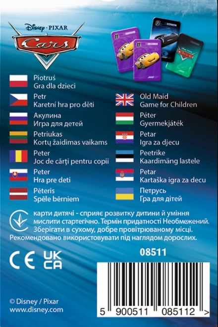 TREFL Črni Peter Avtomobili