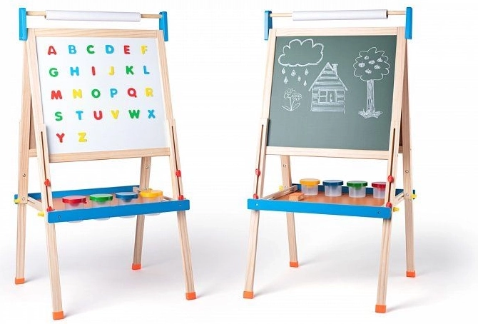 Dvojna zabava: magnetna in kredna površina