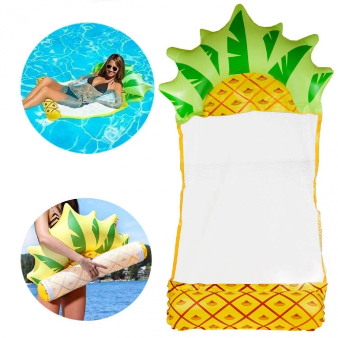 Napihljiva vodna viseča mreža Ananas