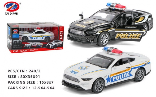 Policijski avtomobil Kovinski