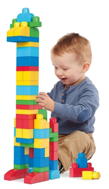 Mega Bloks First Builders Kocke v plastični vrečki 80 kos