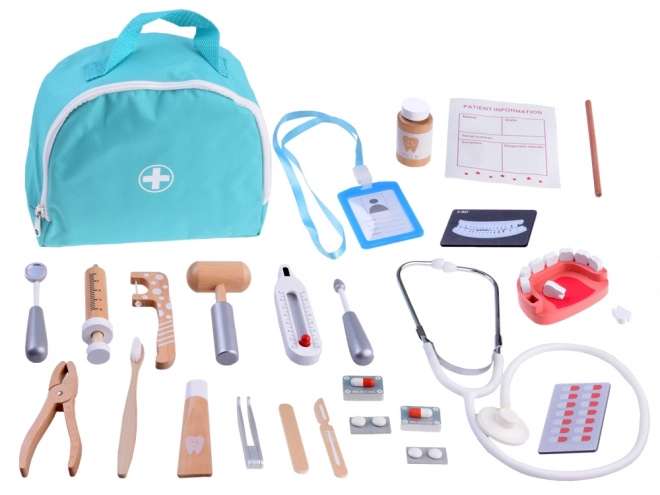 Lesena garnitura dodatkov SMALL DENTIST ZA4718