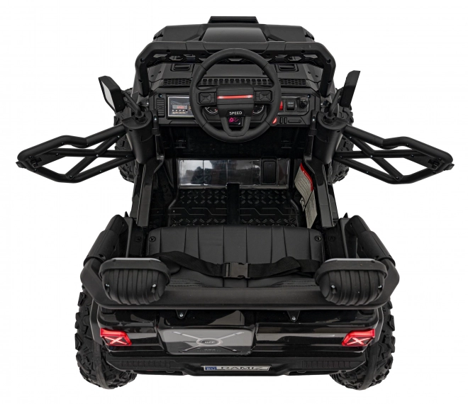 Otroški električni avto off-road črne barve