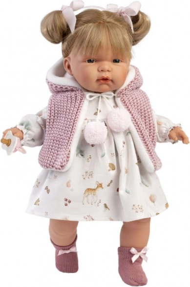 Jokajoča punčka Llorens Joelle 38 cm