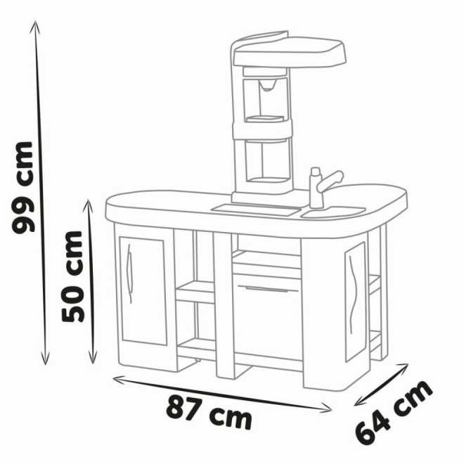 Smoby Mini Tefal Studio Kuhinja Bubble XL s 34 dodatki