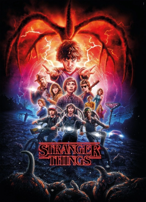 Sestavljanka 1000 kosov - Stranger Things