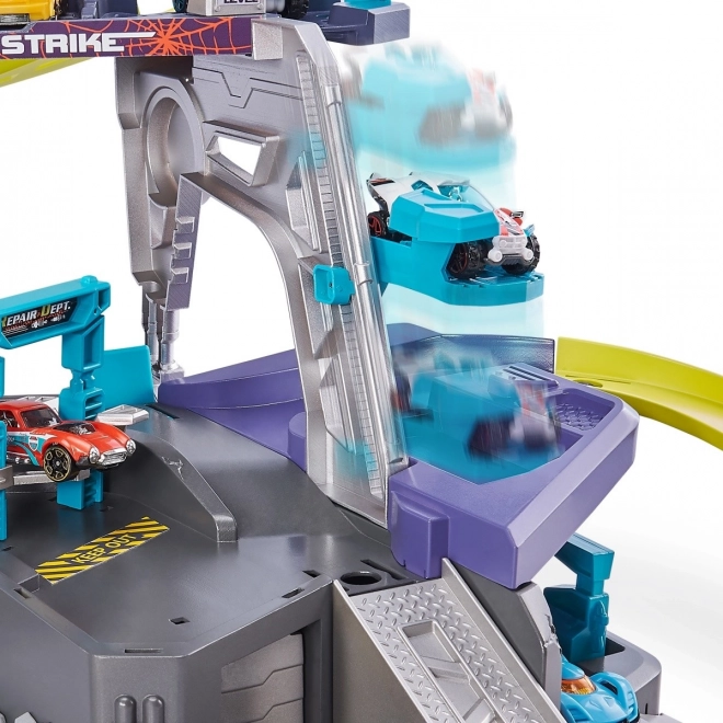 Steza za avtomobile ZURU Metal Machines: Napad Pajka