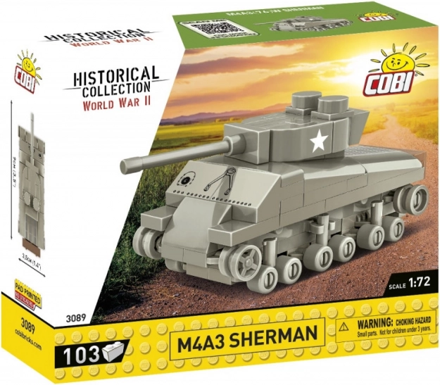 Konstruktor COBI Historical Collection M4A3 Sherman 1:72