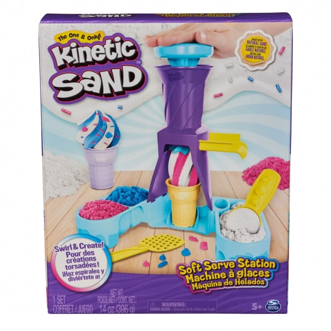 Kinetic sand sladoledarna