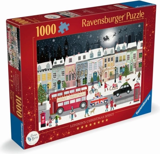 Božični duh Londona sestavljanka 1000 kosov RAVENSBURGER