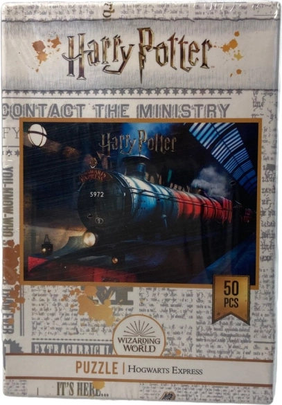 Mini sestavljanka Harry Potter 50 kosov – Bradavični ekspres