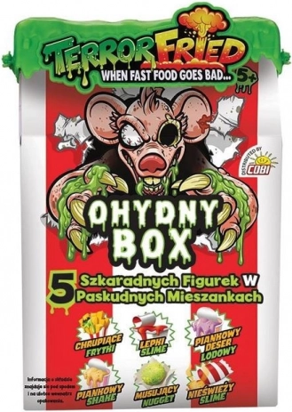 Komplet figur TERROR FRIED – Odvraten škatlarski box