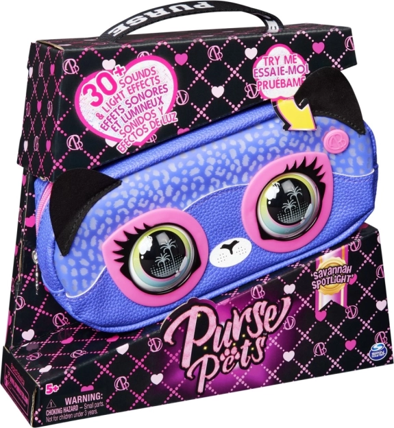 Interaktivna ledvična torbica Gepard Purse Pets