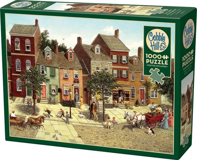 Sestavljanka COBBLE HILL Ovinek na trgu 1000 delcev