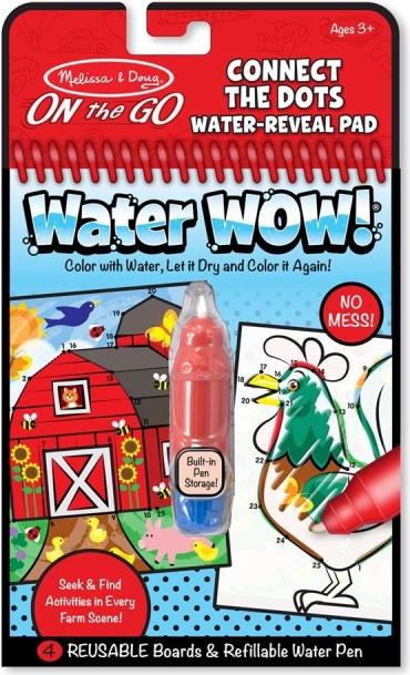 Vodna pobarvanka Water WOW! Slikanje po številkah