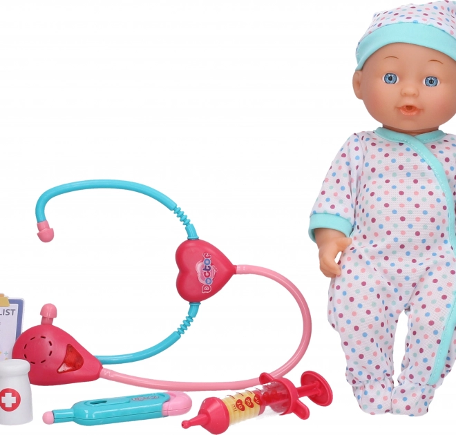 Bolna dojenčka igralni set 30 cm
