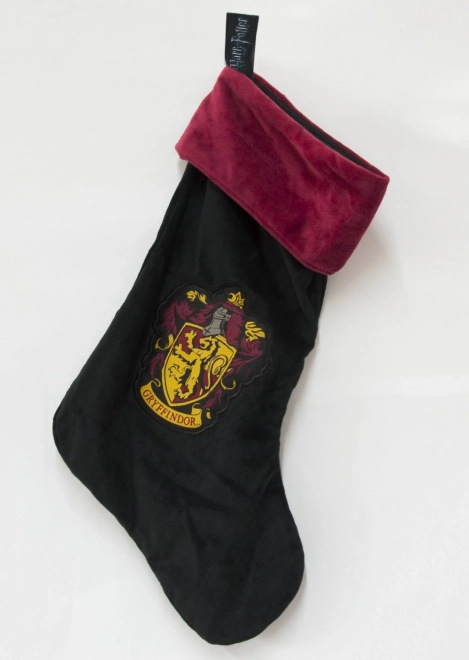 Harry Potter božična nogavica Gryfondom iz plišastega flisa