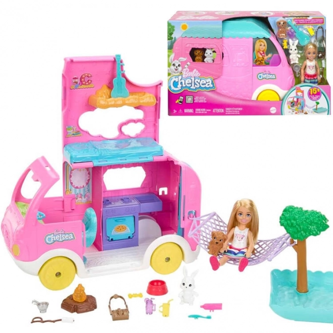 Kamperski set Barbie Chelsea