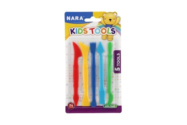 Set plastičnih modelirnih orodij Nara 5 kos