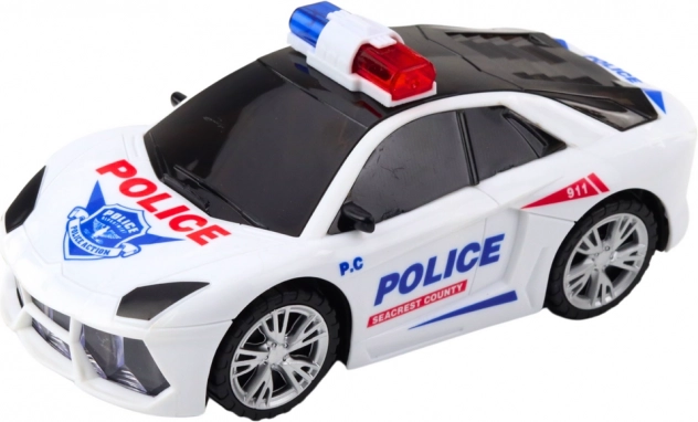 Interaktivni policijski avto s lučmi in zvoki