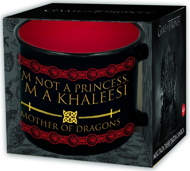 Keramična skodelica Igra prestolov Khaleesi 410 ml