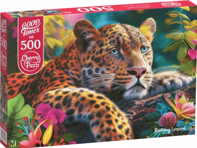Sestavljanka Ležeči leopard 500 delov