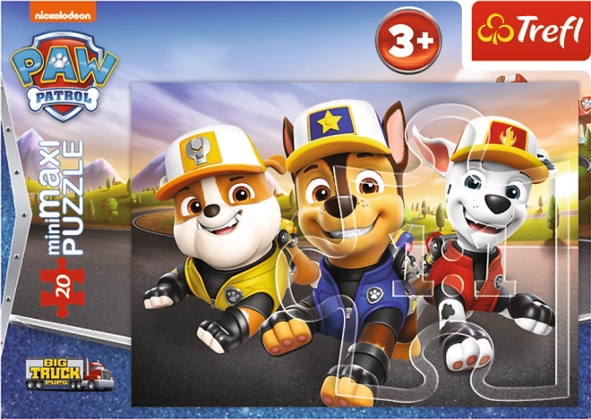 Sestavljanka Paw Patrol miniMAXI 20 kosov