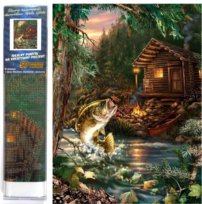 Diamantno barvanje Ribarska koča