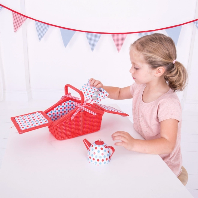 Bigjigs Toys Pikni61ka 0dajni komplet z pikni1 61katlo