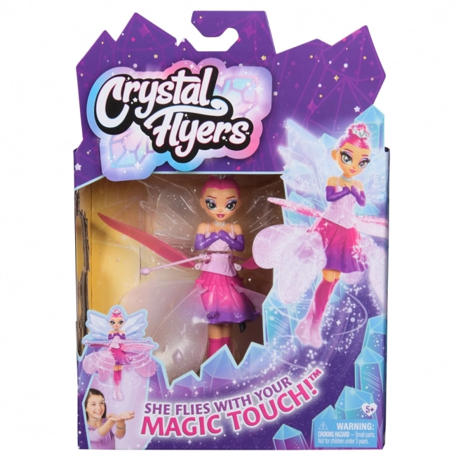 Leteča punčka Hatchimals Crystal Flyers