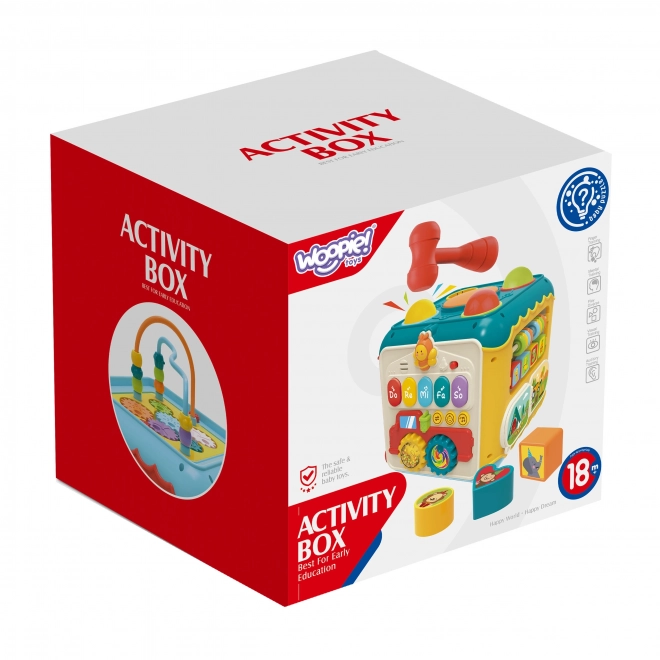 Montessori aktivna kocka 6v1