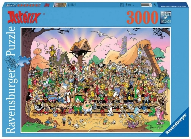 Ravensburger sestavljanka Asterix in Obelix: Družinska slika 3000 kosov