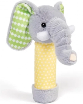 Plišasta ropotuljica slon BIGJIGS TOYS