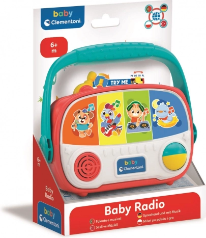 Govoreči otroški radio CLEMENTONI