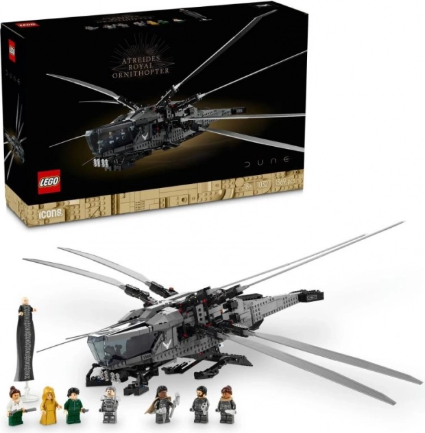 Lego Icons Dune Kraljevski ornitopter Atreidov