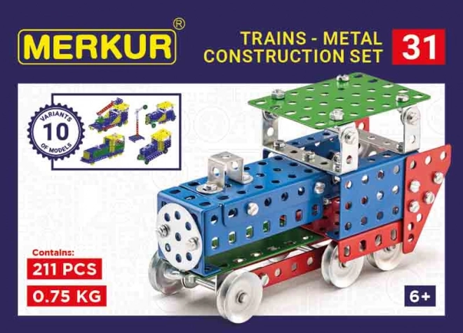 Merkur 031 Železniški modeli - 211 delov