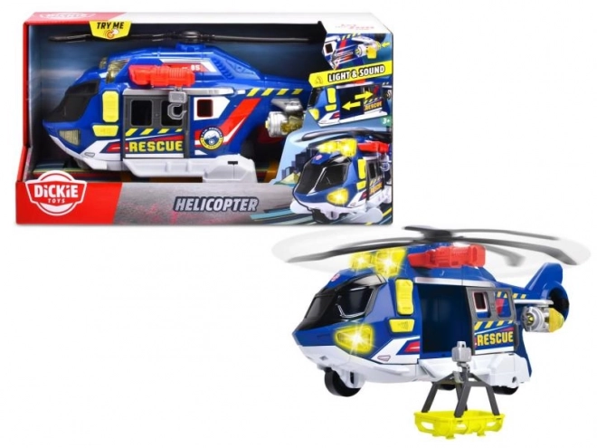 Reševalni helikopter 39 cm, svetloba, zvok
