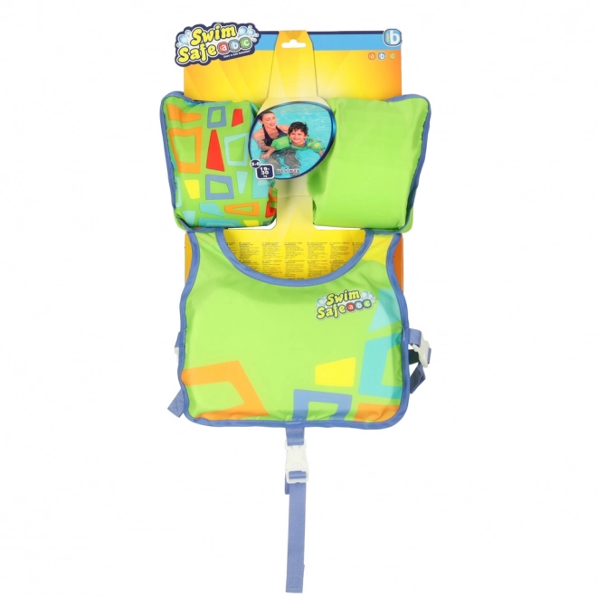 Otroški plavalni telovnik Bestway za starost 3-6 let, 19-30 kg, zelena