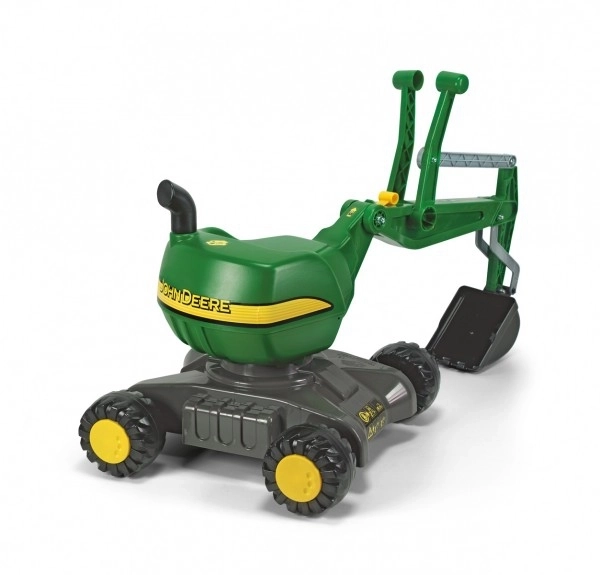Otroški bager na kolesih John Deere