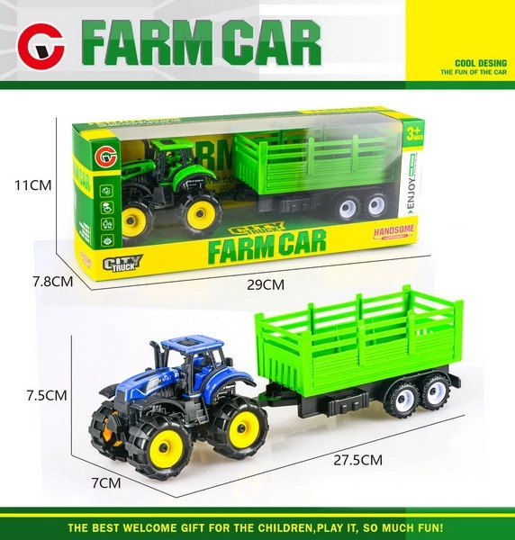 Traktor s prikolico 27,5 cm