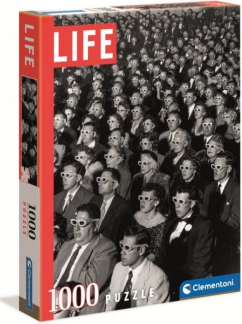 Sestavljanka CLEMENTONI LIFE – življenje v 3D, 1000 koščkov