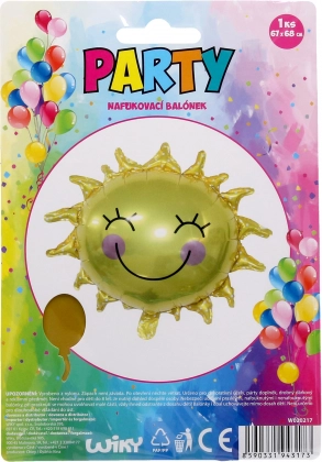 Napihljiv balon Sonce