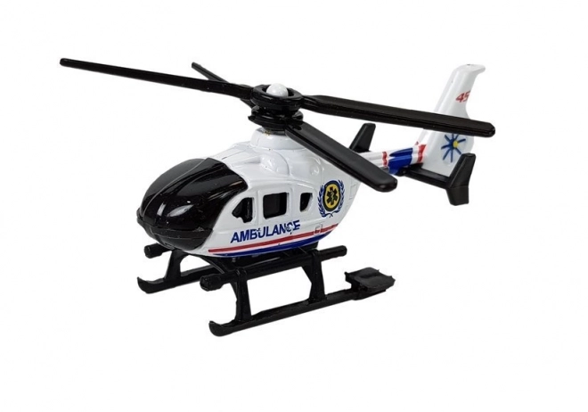 Set reševalnih vozil 1:64 6 kosov